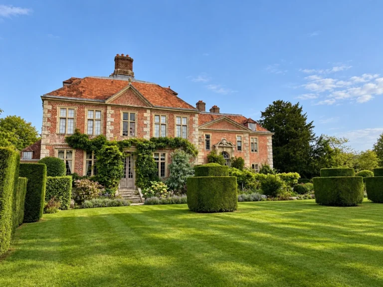 historic country house formal garden 1